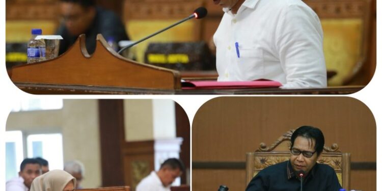 DPRD Tanjung Jabung Timur menggelar Rapat Paripurna tentang Jawaban Eksekutif terhadap Pandangan Umum Fraksi-Fraksi