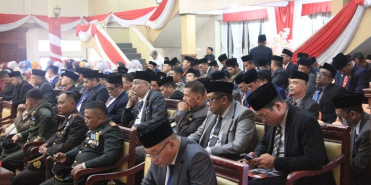 Dewan Perwakilan Rakyat Daerah (DPRD) Kabupaten Tanjung Jabung Timur (Tanjab Timur) Jambi menggelar rapat paripurna mendengarkan pidato kenegaraan Presiden Ir. H. Joko Widodo dalam rangka Hari Ulang Tahun (HUT) ke-79 Republik Indonesia tahun 2024