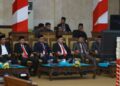 Dewan Perwakilan Rakyat Daerah (DPRD) Kabupaten Tanjung Jabung Timur menggelar rapat paripurna mendengar Pidato Presiden RI
