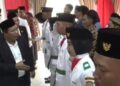 Bupati Romi Kukuhkan 30 Orang Paskibraka di Pendopo Rumah Dinas