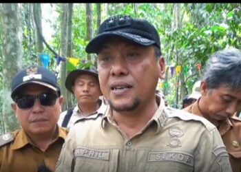 Sekda Tanjabtim Hadiri Launching Edu Ekosistem Gambut Meranti Rawa