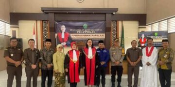 Wabub Roby Hadiri Acara Sumpah Jabatan Wakan PN Tanjabtim