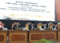Bupati Romi Hadiri Sidang Paripurna Sumpah Janji Dewan Tanjabtim Terpilih