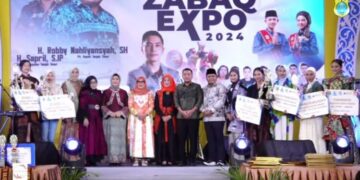 Plt Bupati Robby Secara Resmi Menutup Kegiatan Zabag Expos 2024