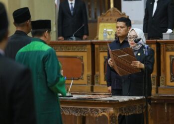 DPRD Tanjung Jabung Timur Gelar Pergantian Antar Waktu ( PAW) Masa Jabatan 2024- 2029