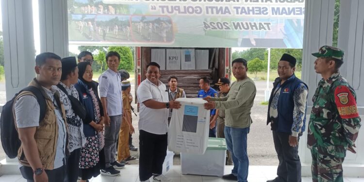 H-2 Pencoblosan, KPU Tanjabtim distribusikan Lagi Logistik ke 5 Kecamatan
