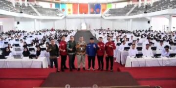 Plt Bupati Robby Lakukan Kunjungan dan Monitoring Seleksi Kopentensi CPNS