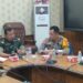 Wabub Roby Pimpin Rapat Status Darurat Karhutla Bersama Dandim 0419 Tanjabtim