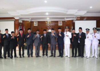 Wabub Roby Lantik Tiga Pejabat Pimpinan Prataman dan Pejabat Administrator