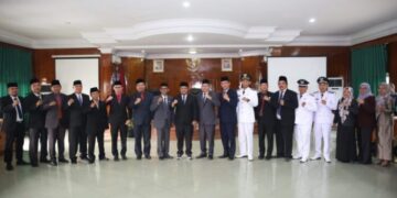 Wabub Roby Lantik Tiga Pejabat Pimpinan Prataman dan Pejabat Administrator