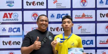 Prestasi membanggakan kembali ditorehkan atlet muda Didi June Elbert asal Kota Jambi.