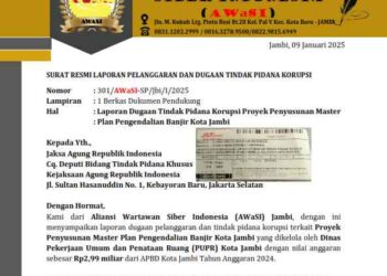 “Diam Seribu Bahasa: KEJATI Jambi Tak Bergeming atas Dugaan Korupsi PUPR Kota Jambi”