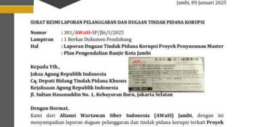 “Diam Seribu Bahasa: KEJATI Jambi Tak Bergeming atas Dugaan Korupsi PUPR Kota Jambi”