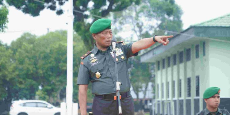 Danrem 042/Gapu Tekankan Empat Pilar Penting kepada Satgas Yonif 142/KJ