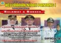 Keluarga Besar Pemerintah Kelurahan Nipah Panjang Satu Mengucapkan Selamat Atas Dilantiknya Hj. Dillah Hikmah Sari ST Dan Muslimin Tanja .s. th .i.m.si Sebagai Bupati Dan Wakil Bupati Tanjabtim Oleh Bapak Presiden RI H. Prabowo Subianto