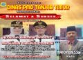 Keluarga Besar Dinas PMD Kab. Tanjabtim Mengucapkan Selamat Atas Di Lantik nya Bupati Dan Wakil Bupati Tanjabtim H. Dillah Hich ST – Muslimin Tanja M.SI Oleh Presiden Bapak Prabowo Subianto