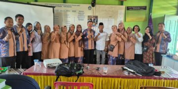 Dihadiri Ketua APSI Tanjabtim, SD 10/X Kec Nipah Panjang Gelar Kegiatan Peningkatan Kompetensi Guru