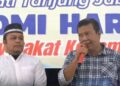 Bupati dan Wakil Bupati Tanjabtim Kunjungan ke Mendahara Ilir