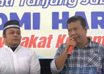 Bupati dan Wakil Bupati Tanjabtim Kunjungan ke Mendahara Ilir