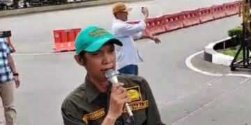 AWaSI Adakan Aksi Unjuk Rasa di Polda Jambi, Ini Tuntutannya