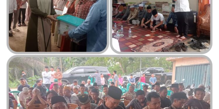 Bupati Dan Wabup Tanjabtim Hadiri Safari Ramadan di Kec Geragai 