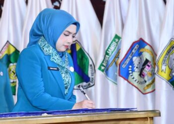 Diah Utami ST MT, Dilantik Sebagai Ketua  TP PKK Dan Dekranasda Tanjabtim