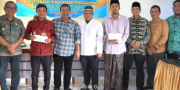 Bupati dan Wakil Bupati Tanjabtim Hadiri Rapat Pra Musrembang di Kecamatan Geragai