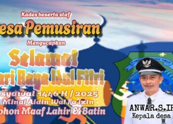 Keluarga Besar Pemerintah Desa Pemusiran Mengucapkan Selamat Hari Raya Idul Fitri 1 Syawal 1446 H Minal Aidzin Wal Faidzin Mohon Maaf Lahir Dan Batin