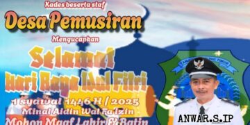 Keluarga Besar Pemerintah Desa Pemusiran Mengucapkan Selamat Hari Raya Idul Fitri 1 Syawal 1446 H Minal Aidzin Wal Faidzin Mohon Maaf Lahir Dan Batin