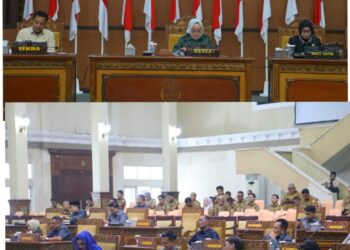 Paripurna DPRD Tanjabtim, Lima fraksi Sampaikan Pandangan Umum Atas LKPJ Bupati 2024