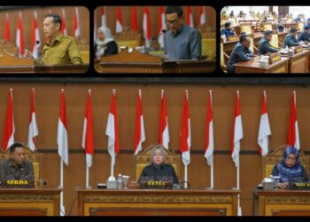 Rapat Paripurna DPRFD Tanjabtim Dalam Rangka Penyampaian Pandangann Akhir. Fraksi Fraksi Terhadap LKPJ Bupati Tahun 2024
