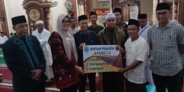 Pemkab Tanjabtim Safari Ramadhan ke Kuala Jambi