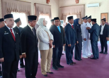 Sekda Tanjabtim Lantik 16 Pejabat Baru