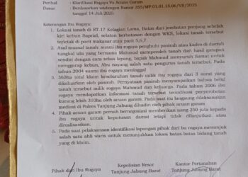 Tanah Garapan Dicaplok? Rogayah Bongkar Dugaan Penyerobotan 310 Hektare oleh Acuan Garam