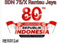 Keluarga esar SDN 75/ X RANTAU JAYA Mengucapkan DIRGAHAYU KEMERDEKAAN REPUBLIK INDONESIA Ke 80