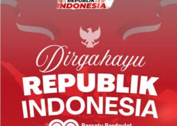 Keluarga Besar SMPN 16 Tanjab Timur Mengucapkan Dirgahayu Republik Indonesia Ke 80.