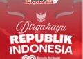 Keluarga Besar SDN 75/x Rantau Jaya Mengucapkan Dirgahayu Republik Indonesia Ke 80.