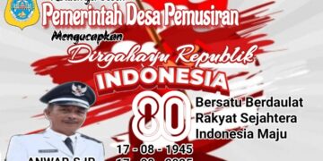 Pemerintah Desa Pemusiran Mengucapkan Dirgahayu Republik Indonesia Ke 80