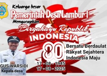 Pemerintah Desa Lambur I Mengucapkan Dirgahayu Republik Indonesia Ke 80