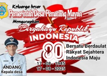 Pemerintah Desa Pematang Mayan Mengucapkan Dirgahayu Republik Indonesia Ke 80
