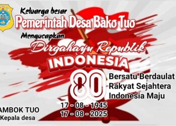 Pemerintah Desa Baku Tuo Mengucapkan Dirgahayu Republik Indonesia Ke 80