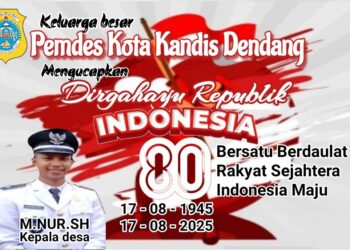 Pemerintah Desa Kota Kandis Dendang Mengucapkan Dirgahayu Republik Indonesia Ke 80