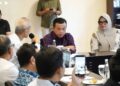 Bupati Dillah Dampingi Gubernur Jambi Al-Haris Acara Pengembagan Usaha di Pelabuhan Muarasabak