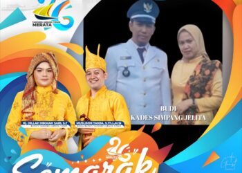 Keluarga Besar Desa Simpang Jelita Mengucapkan Dirgahayu Kabupaten Tanjung Jabung Timur Ke 26