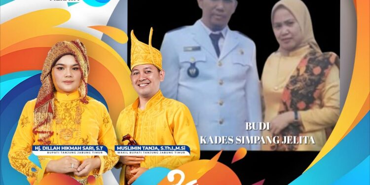Keluarga Besar Desa Simpang Jelita Mengucapkan Dirgahayu Kabupaten Tanjung Jabung Timur Ke 26