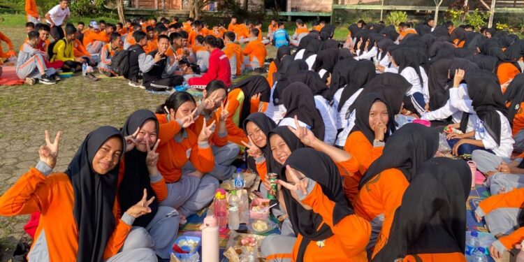 Sambut Bulan Suci Ramadhan SMAN 2 Tanjabtim Gelar Do’a Bersama.