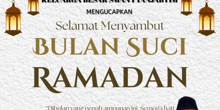 Keluarga Besar SMAN 1 Tanjabtim Mengucapkan Selamat Menunaikan Ibadah Puasa 1447 H
