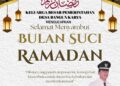 Keluarga Besar Pemerintah Desa Bangun Karya Mengucapkan Selamat Menunaikan Ibadah Puasa 1447 H