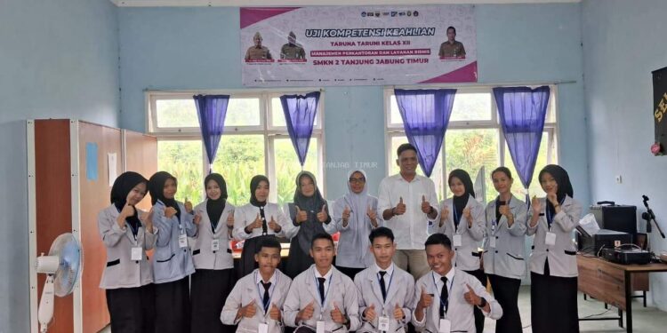 SMKN 2 Tanjung Jabung Timur resmi melaksanakan Uji Kompetensi Keahlian (UKK)