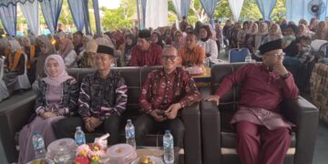 Acara Pelepasan Peserta Didik Kelas 1X SMPN 2 Tanjabtim Tahun Pelajan 2025/ 2026  Berjalan Lancar
